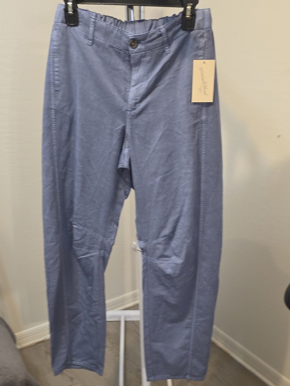 Women's Light Blue Casual Pants